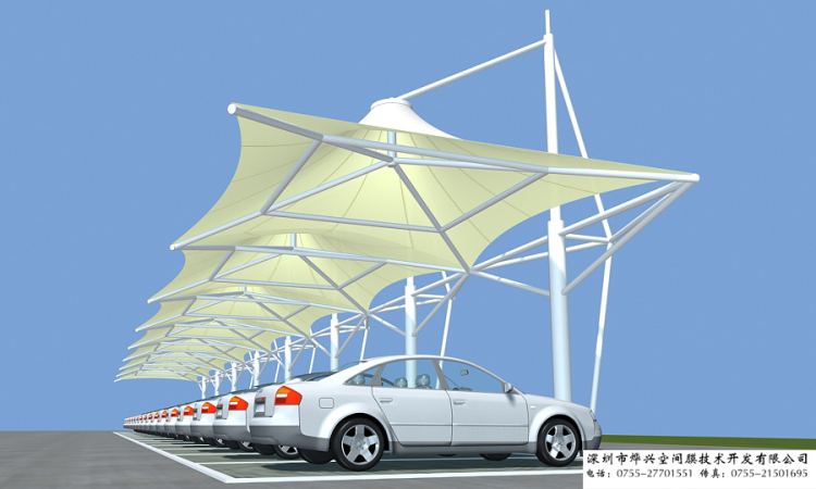 膜結構車棚你憑什么要這么貴！